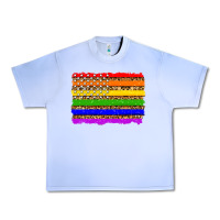 Grape Ice lgbtq and usa flag Urban Heavy Tee - Zillion Design Studio