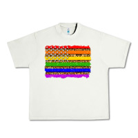 Pistachio lgbtq and usa flag Urban Heavy Tee - Zillion Design Studio