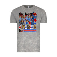 Cloud Rock she loves jesus and america too Vintage Tee - Zillion Design Studio