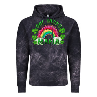 Cloud Black st patrick's day one lucky mama Vintage Hoodie - RanaPortraitStore