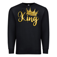 Black king Premium Sweatshirt - MaliasSmallBusiness