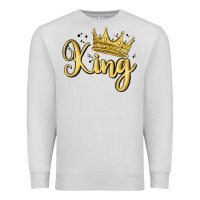 Dove Grey king Premium Sweatshirt - MaliasSmallBusiness