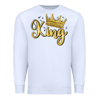 White king Premium Sweatshirt - MaliasSmallBusiness