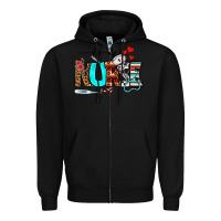 Black western nurse Zipper Hoodie - BundleAndBundleShop