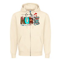 Sandshell western nurse Zipper Hoodie - BundleAndBundleShop