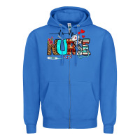 True Royal western nurse Zipper Hoodie - BundleAndBundleShop