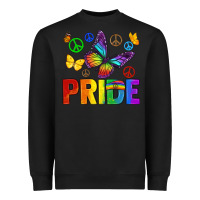 Black hippie pride Heavyweight Sweatshirt - texasbilliewilder