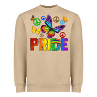 Mushroom hippie pride Heavyweight Sweatshirt - texasbilliewilder