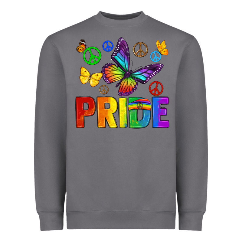 Hippie Pride Heavyweight Sweatshirt by texasbilliewilder | Teevron