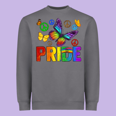 Heavyweight Sweatshirt hippie pride