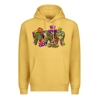 Antique Gold mardi gras dental Premium Hoodie - BundleAndBundleShop