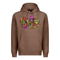 Chestnut mardi gras dental Premium Hoodie - BundleAndBundleShop