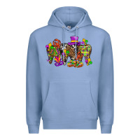 Colony Blue mardi gras dental Premium Hoodie - BundleAndBundleShop