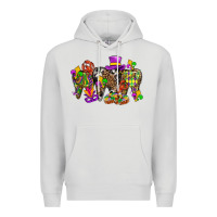 Dove Grey mardi gras dental Premium Hoodie - BundleAndBundleShop