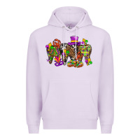 Lilac mardi gras dental Premium Hoodie - BundleAndBundleShop