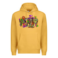 Mustard mardi gras dental Premium Hoodie - BundleAndBundleShop