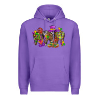 Purple mardi gras dental Premium Hoodie - BundleAndBundleShop