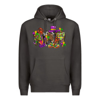 Smoke mardi gras dental Premium Hoodie - BundleAndBundleShop