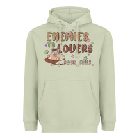 Matcha enemies to lovers book club Heavyweight Hoodie - MaliasSmallBusiness
