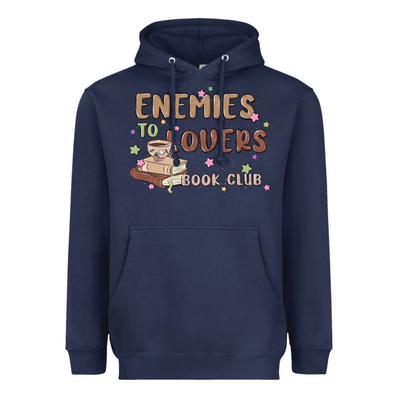 Enemies To Lovers Book Club Heavyweight Hoodie by MaliasSmallBusiness | Teevron