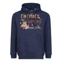 Navy enemies to lovers book club Heavyweight Hoodie - MaliasSmallBusiness