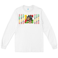 White black girl magic libbey glass Long Sleeve Tee - HRA Design Shop