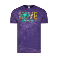 Cloud Purple love mom western Vintage Tee - texasbilliewilder