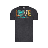 Vintage Black love mom western Vintage Tee - texasbilliewilder