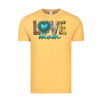 Vintage Mustard love mom western Vintage Tee - texasbilliewilder
