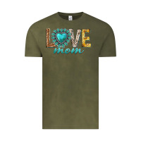 Vintage Olive love mom western Vintage Tee - texasbilliewilder