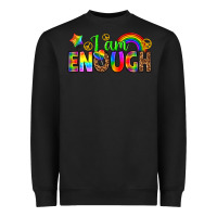 Black i am enough Heavyweight Sweatshirt - texasbilliewilder