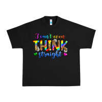 Black i can't even think straight Urban Heavy Tee - Zillion Design Studio