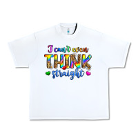 White i can't even think straight Urban Heavy Tee - Zillion Design Studio