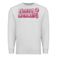 Dove Grey nobody fights alone Premium Sweatshirt - MaliasSmallBusiness