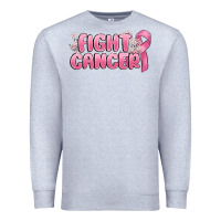Heather Grey nobody fights alone Premium Sweatshirt - MaliasSmallBusiness