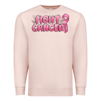 Pale Pink nobody fights alone Premium Sweatshirt - MaliasSmallBusiness
