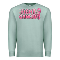 Seafoam nobody fights alone Premium Sweatshirt - MaliasSmallBusiness