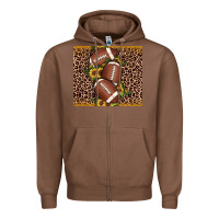 Chestnut American football Zipper Hoodie - JahusDesignShop