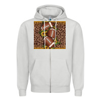 Dove Grey American football Zipper Hoodie - JahusDesignShop