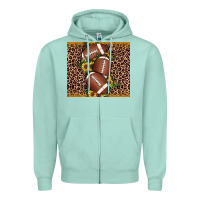 Seafoam American football Zipper Hoodie - JahusDesignShop