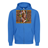 True Royal American football Zipper Hoodie - JahusDesignShop