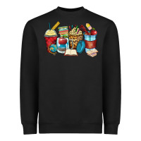 Black teacher coffee cups Heavyweight Sweatshirt - Zillion Design Studio