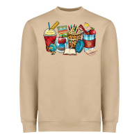Mushroom teacher coffee cups Heavyweight Sweatshirt - Zillion Design Studio