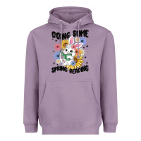 Lavender doing some spring reading Heavyweight Hoodie - MaliasSmallBusiness