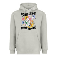Moon Dust doing some spring reading Heavyweight Hoodie - MaliasSmallBusiness