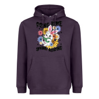Plum doing some spring reading Heavyweight Hoodie - MaliasSmallBusiness
