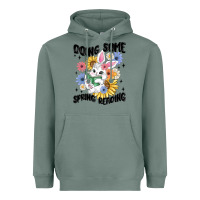 Sage doing some spring reading Heavyweight Hoodie - MaliasSmallBusiness