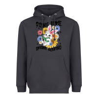 Smoke doing some spring reading Heavyweight Hoodie - MaliasSmallBusiness