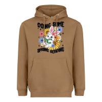 Toasted Coconut doing some spring reading Heavyweight Hoodie - MaliasSmallBusiness