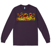 Plum juneteenth sunflowers libbey glass Long Sleeve Tee - HRA Design Shop